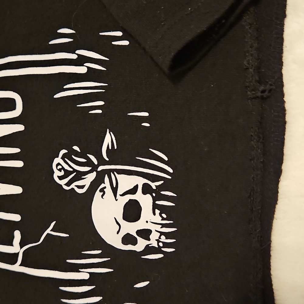 Hot Topic BlackCraft Never Trust The Living Tombstone Girls Hoodie size Small - Picture 4 of 4